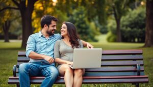 Finding love through online dating