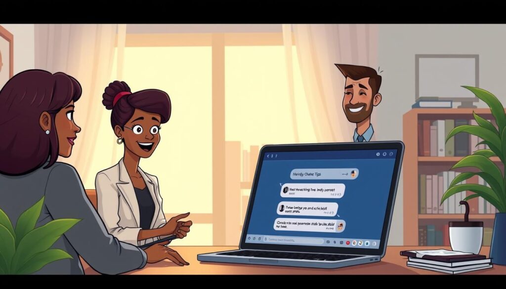 online chat tips