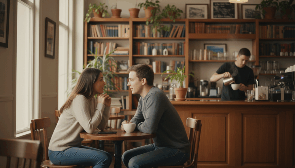transitioning from online chats to first dates